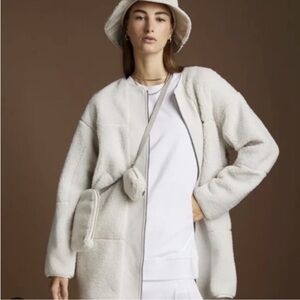 NWOT lululemon athletica White Teddy Jacket